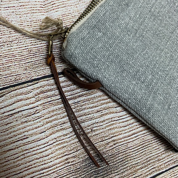 Brand New Libeco Linen Corse Cosmetic Bag - Picture 7 of 8